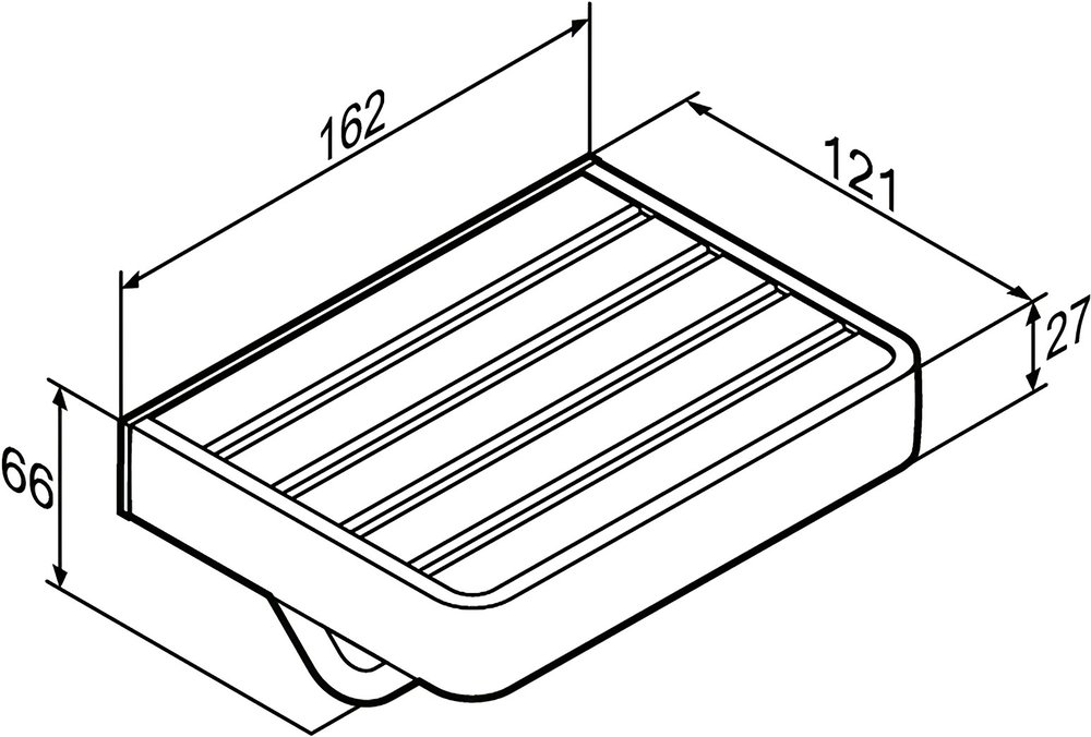 Держатель для туалетной бумаги Damixa Jupiter черный, матовый  DA77341500 - 2