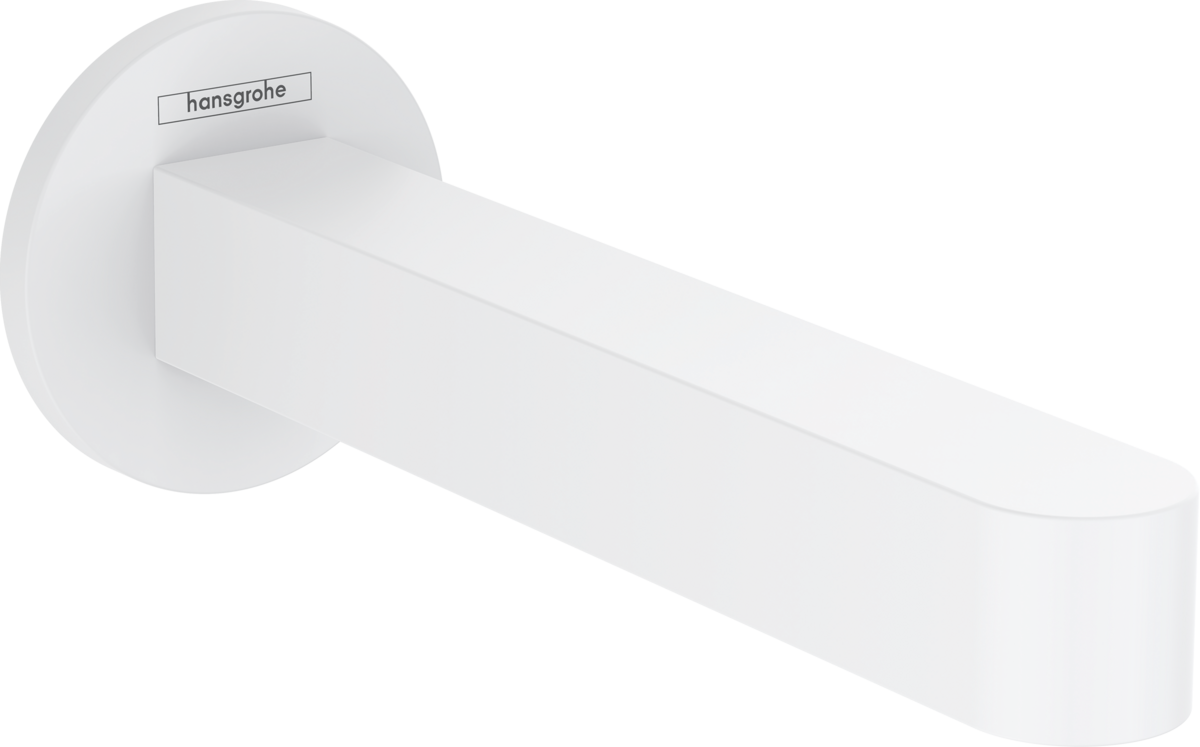 Излив для ванны Hansgrohe Finoris белый матовый 76410700 - 0