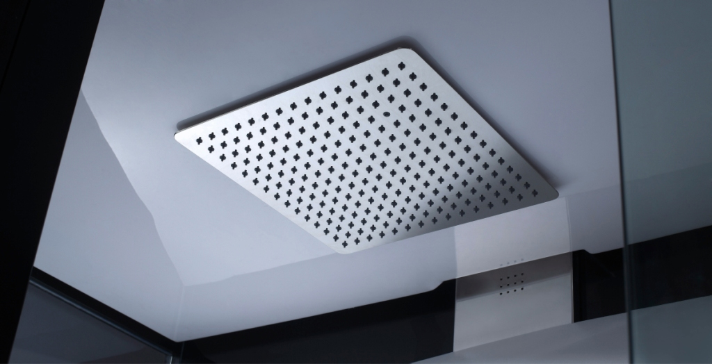 Душевая кабина Orans SR-89101RS черная, с баней 89101RB - 3