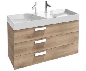 Раковина Jacob Delafon Rythmik EXM112-Z 120 см двойная EXM112-Z-00 - 2