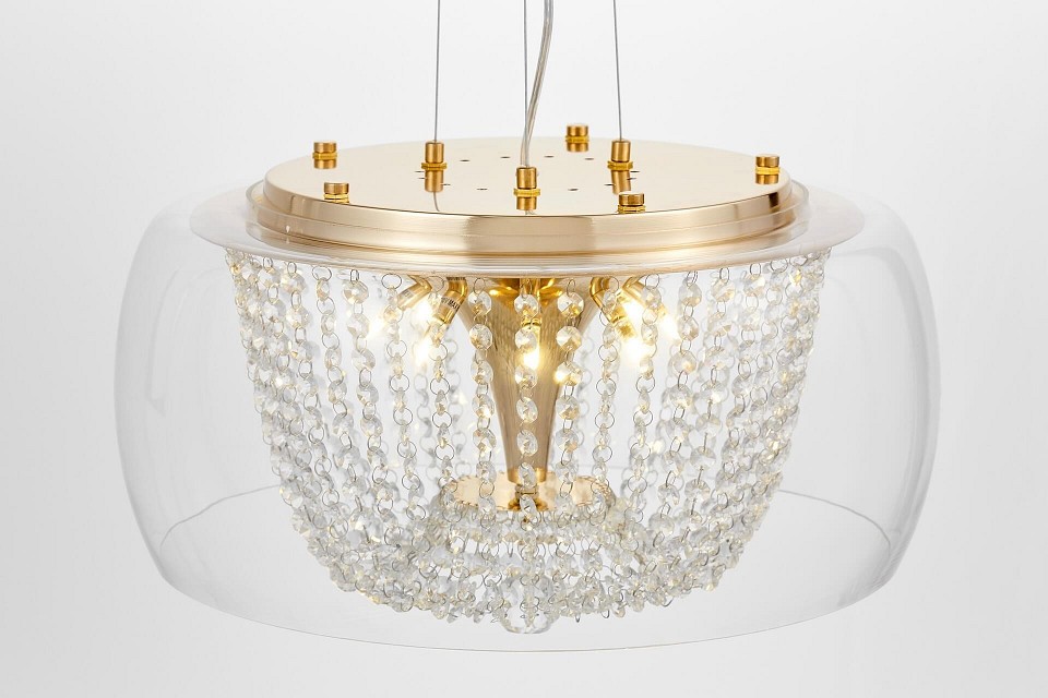 Подвесной светильник LUMINA DECO Disposa LDP 7018-500 PR+F.GD - 1