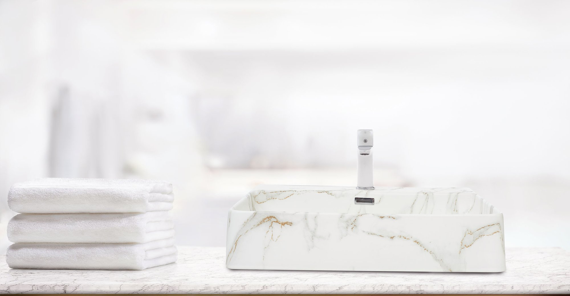 Раковина накладная Weltwasser WW ELBACH 2173 M845 60 белый - серый  10000004543 - 1