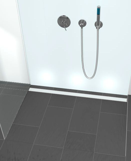 Решетка TECE TECEdrainline 6 007 91 70 см белая 600791 - 2