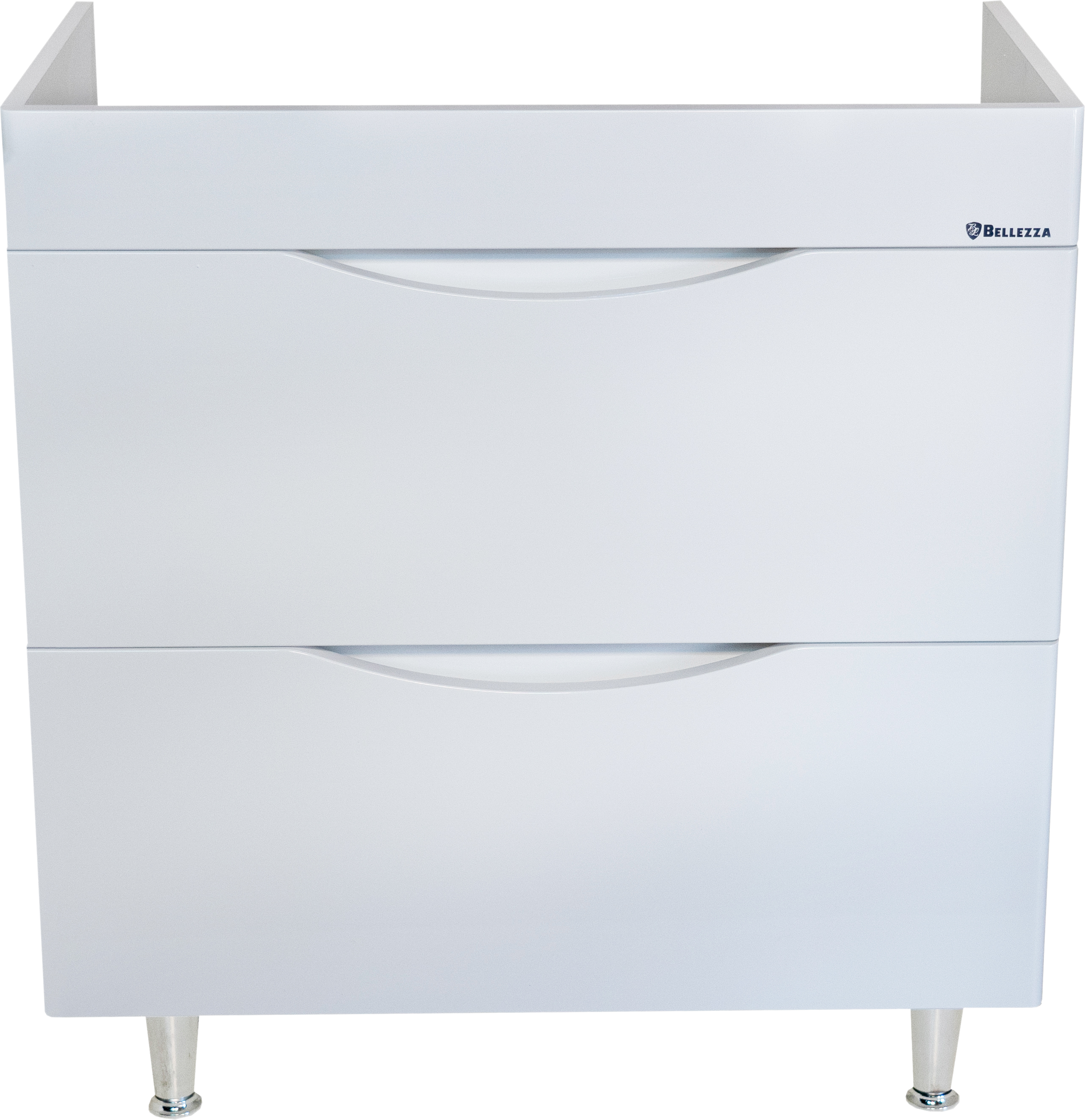 Тумба для комплекта Bellezza Санриса 80 напольная, белая 4630113660011 - 2