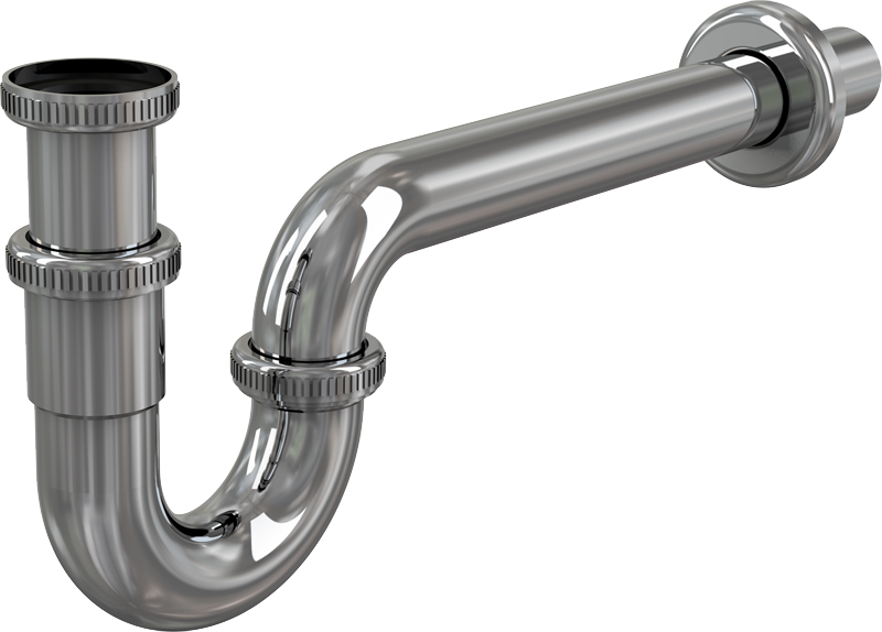 Сифон для биде AlcaPlast   A45E - 0