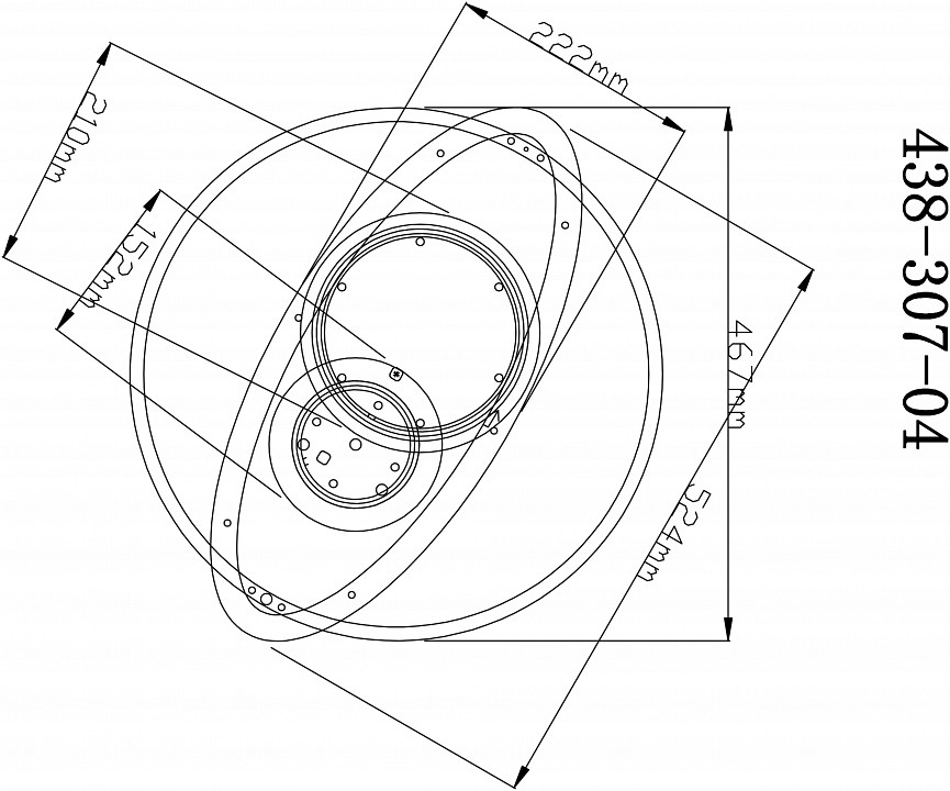 Потолочный светодиодный светильник Velante 438-307-04 - 1
