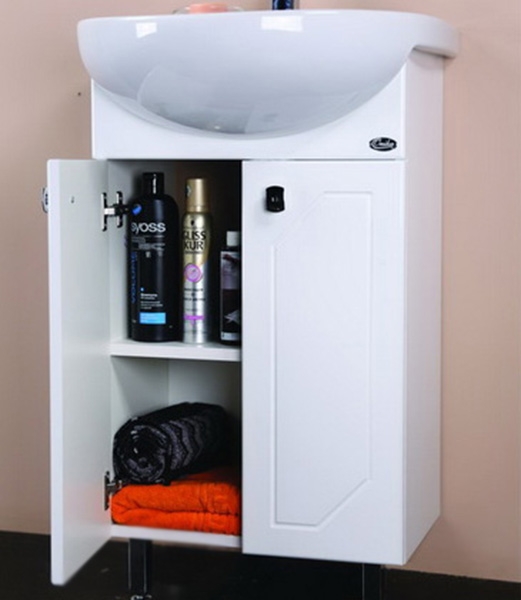 Тумба под раковину Onika Канны 50 белый  105003 - 2