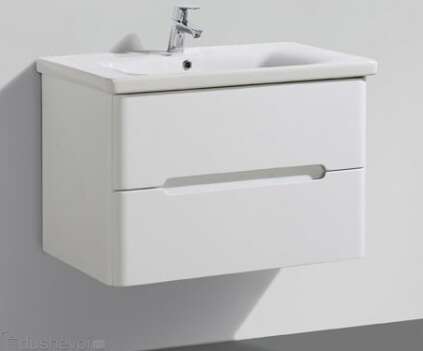 Тумба под раковину BelBagno Luxury Soft 80 белый матовый LUXURY/SOFT-800-2C-SO-BF - 0