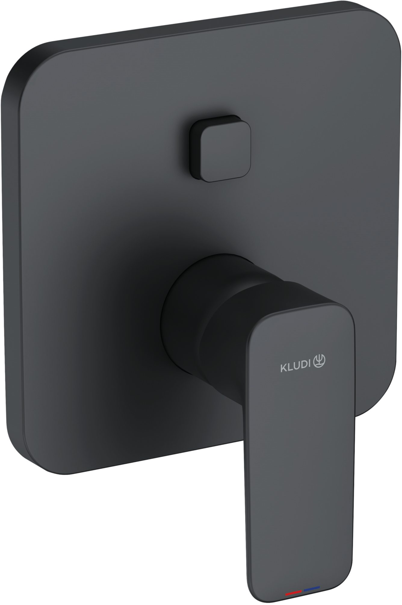 Смеситель для ванны с душем Kludi Pure&Style 406593975 черный матовый - 0