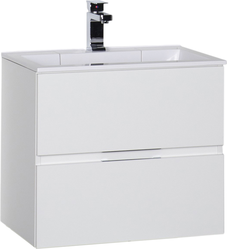 Тумба с раковиной Aquanet Алвита 60 белая - 2
