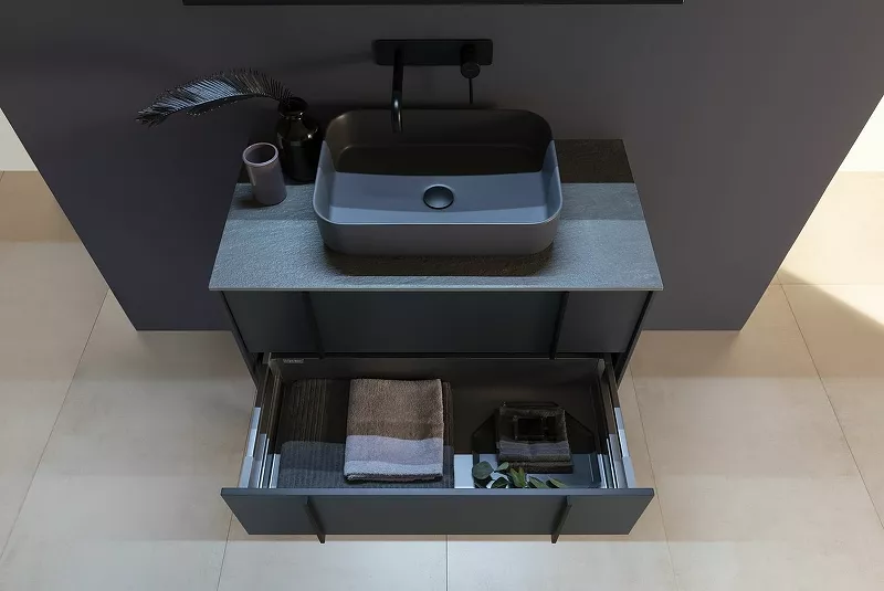 Тумба под раковину Allen Brau Reality 120 черный матовый 1.32008.AM - 8