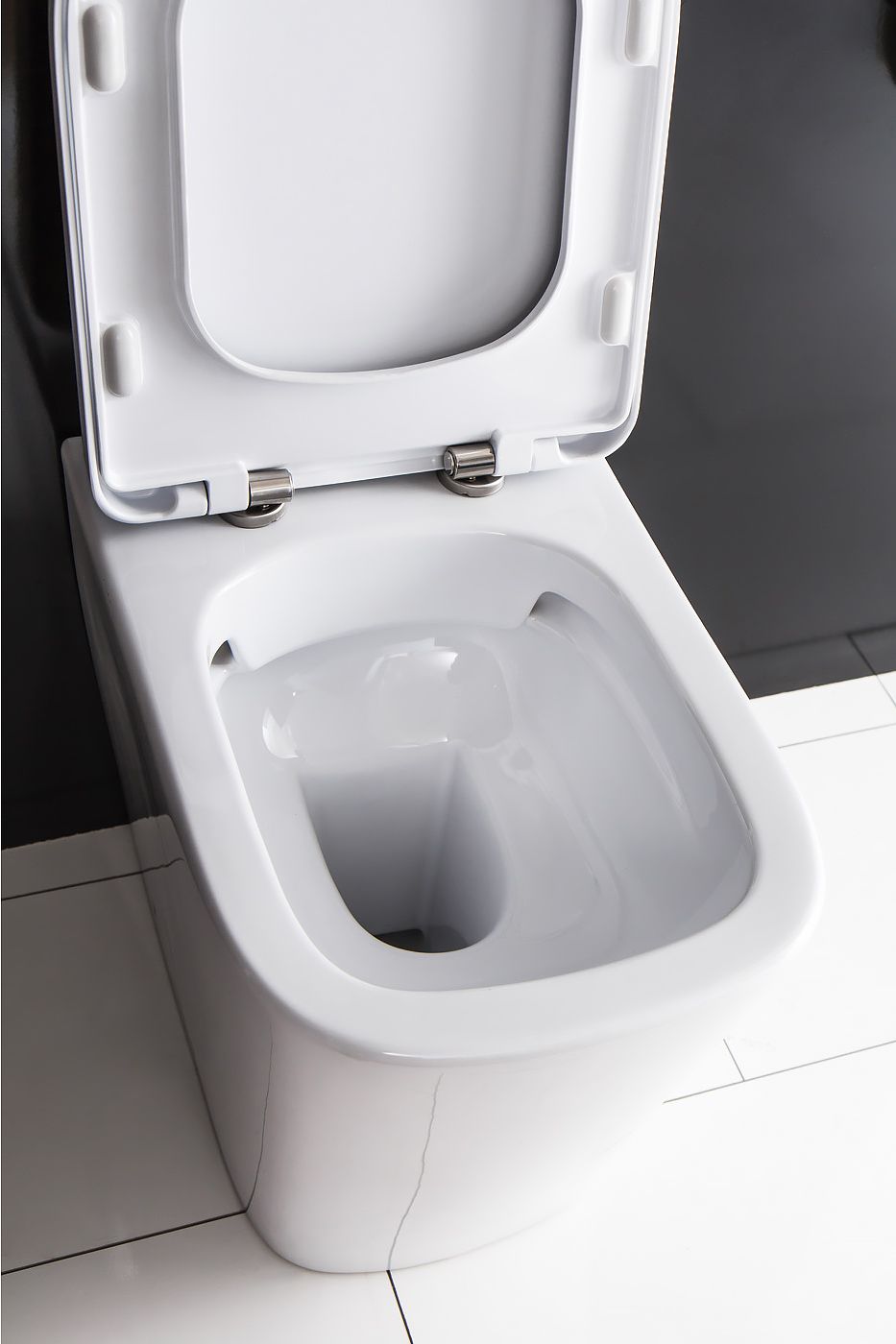 Чаша для унитаза приставного BelBagno Albano безободковая BB120CBR - 4