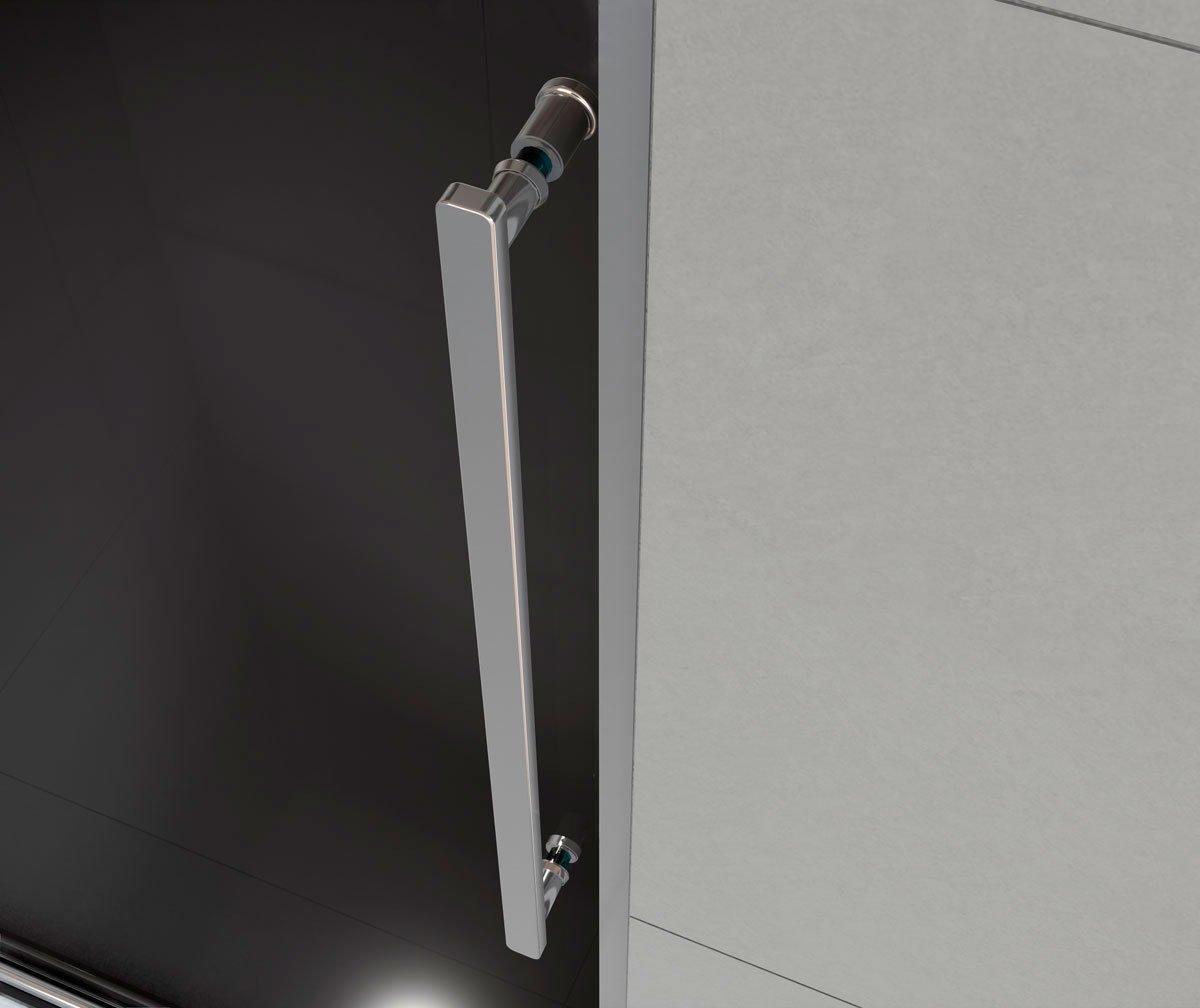 Душевая дверь в нишу Vincea Arno VPS-1A120CG 120 см, хром, стекло тонированное - 2