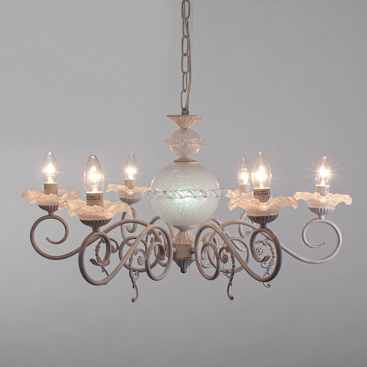 Подвесная люстра Abrasax Christel L.8302-6CREAM/G - 1