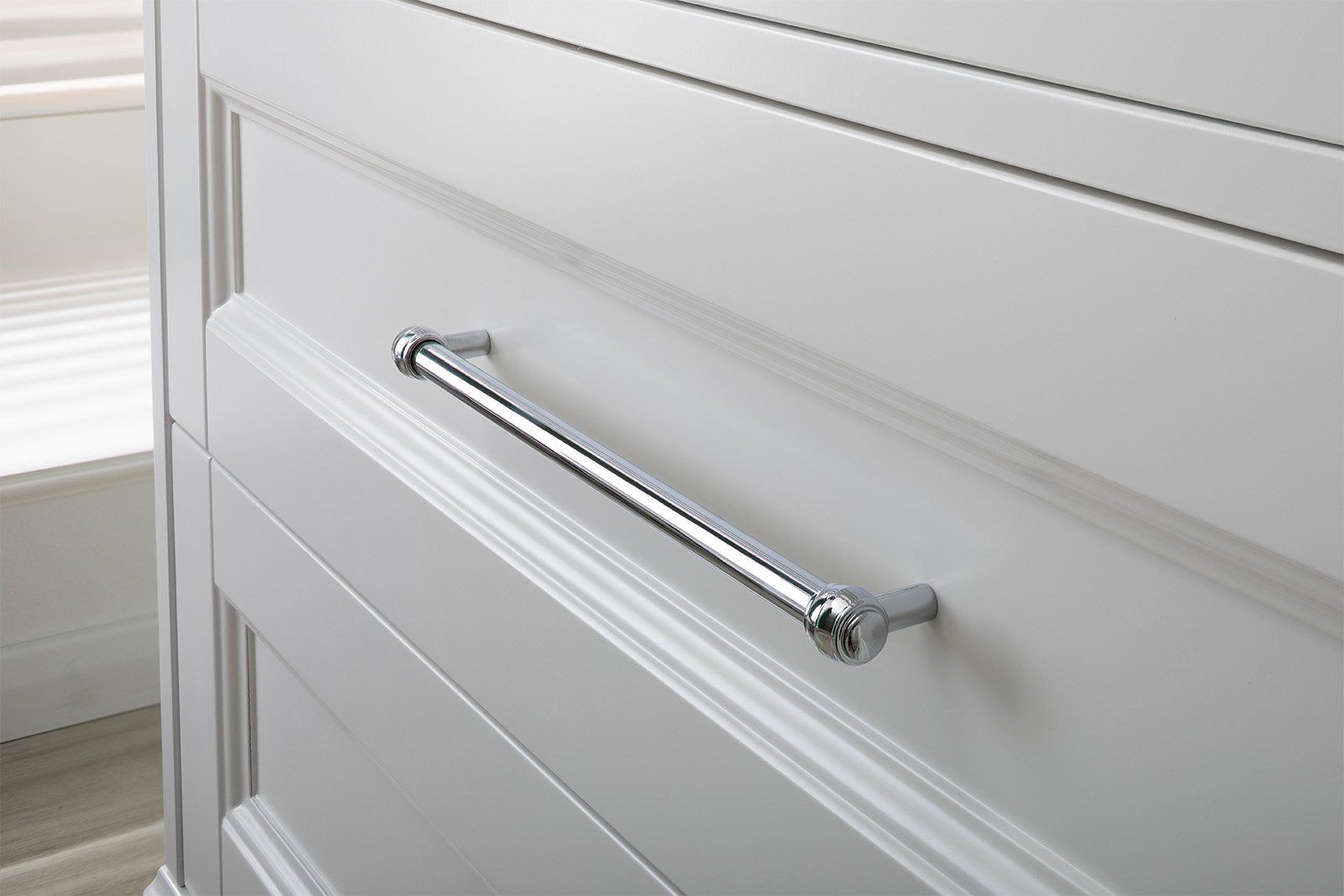 Тумба для комплекта Aquanet Бостон М 100 ручки хром 209678 - 4