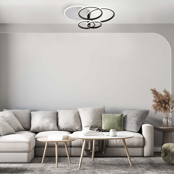 Люстра на штанге Escada Contour 10213/4LED BL White - 1