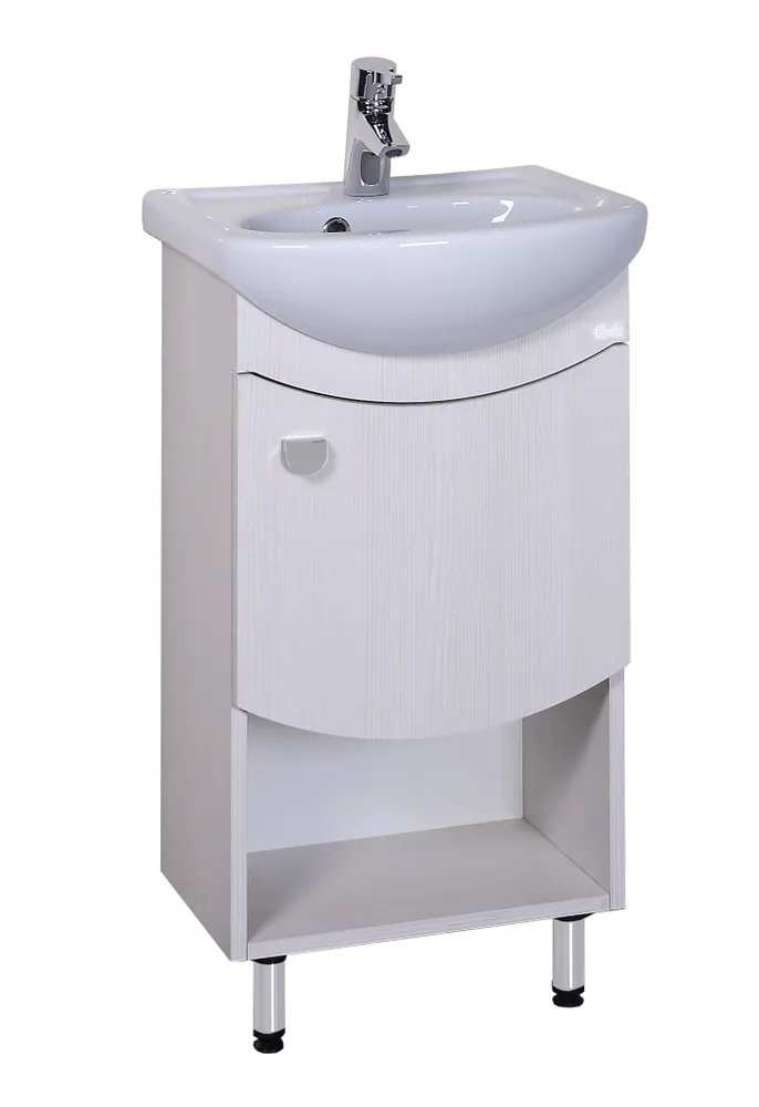 Тумба под раковину Onika Селена 45 светлое дерево 104505 - 0