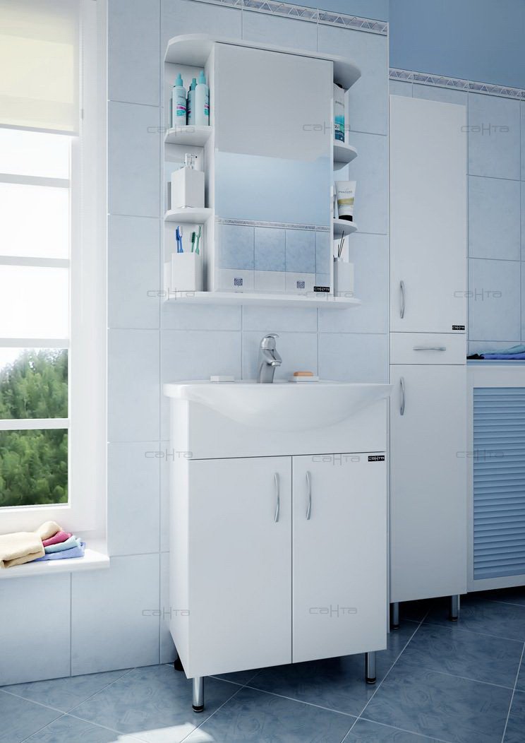 Шкаф-пенал СанТа Стандарт 24 1 ящик 501001 - 2