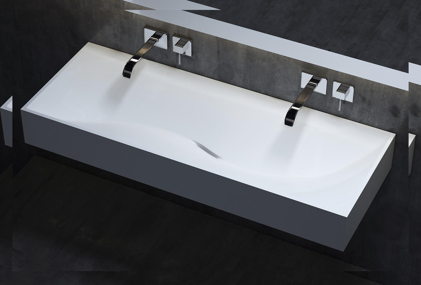 Раковина Salini Sonata 1401201M S-Stone, матовый - 0