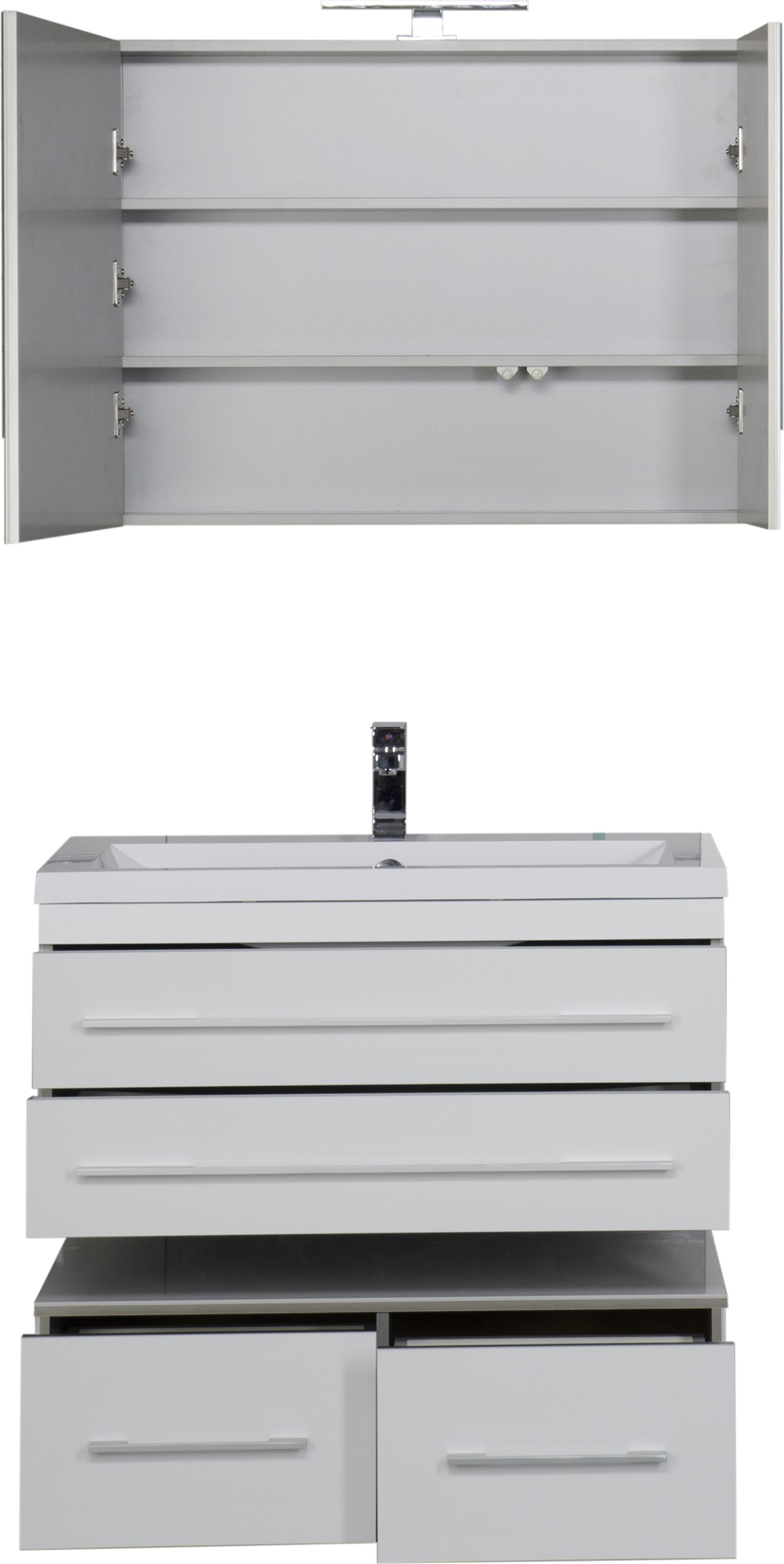 Тумба для комплекта Aquanet Верона 90 подвесная белая 172335 - 25