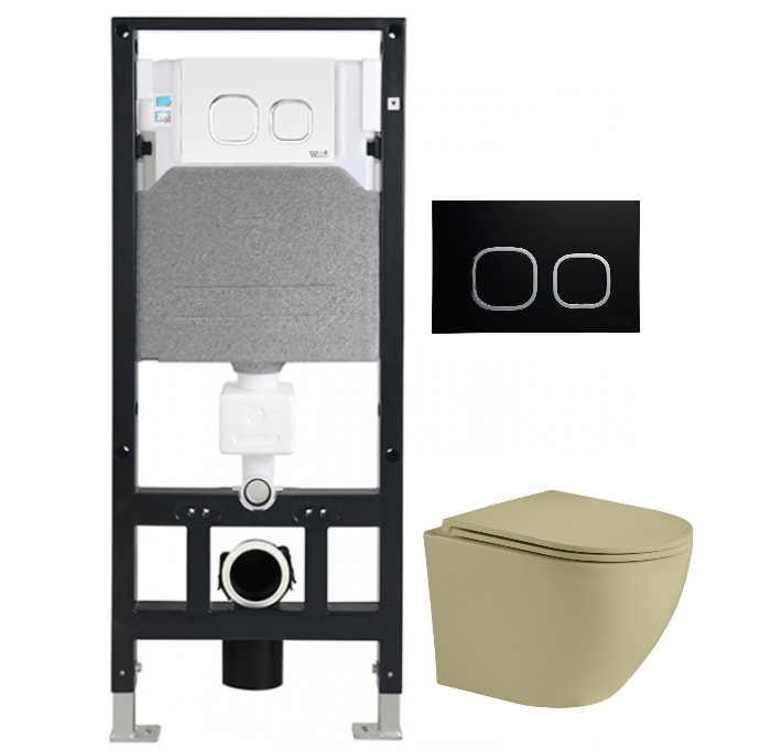 Комплект Weltwasser AMBERG 506 + MERZBACH 004 MT-GN + AMBERG RD-BL  10000006815 - 0