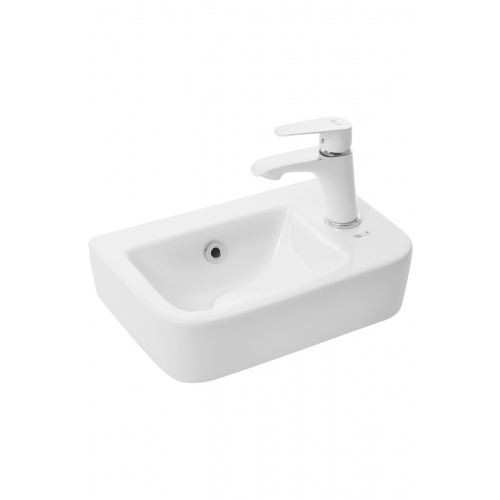 Раковина подвесная Weltwasser WW AISBACH 10100 R 37.5 белый  10000004591 - 0