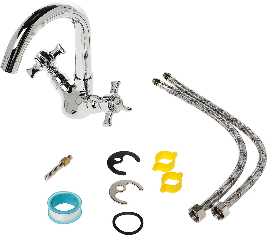 Смеситель для раковины DIWO Самара SA-01cr - 5