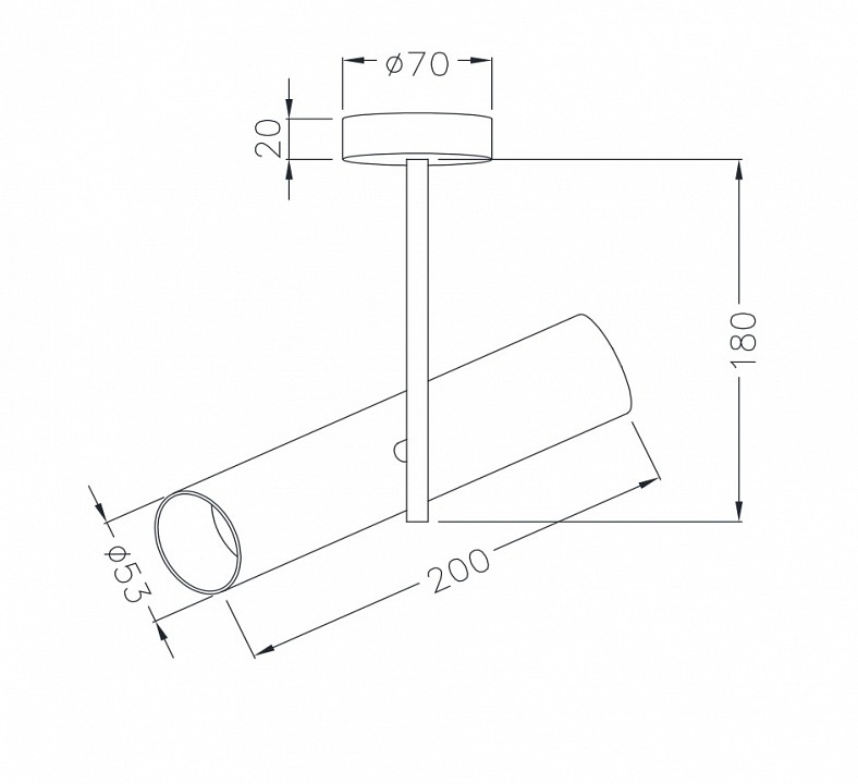 Спот Maytoni Elti C020CL-01W - 1