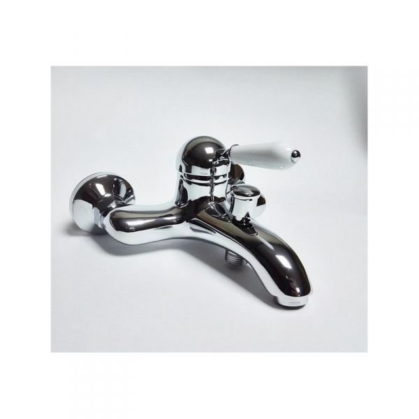 Смеситель для ванны Magliezza Grosso bianco хром  50155-cr - 0