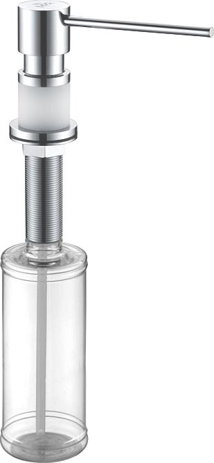 Дозатор для моющего средства Paulmark Kraft белый матовый D003-431 - 0