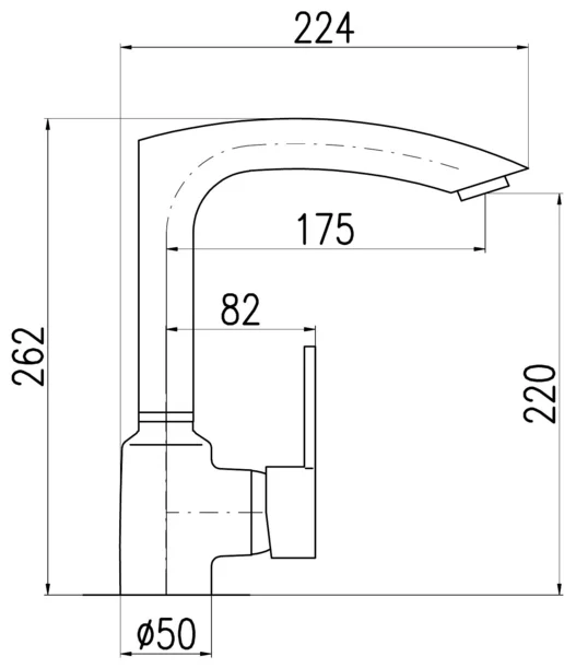 Смеситель для кухни Rav Slezak Zambezi белый ZA007.5/7B - 3