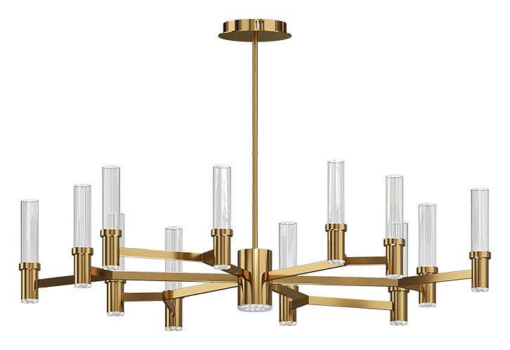 Люстра на штанге Milosh Tendence 887 0887CL-12AB - 0