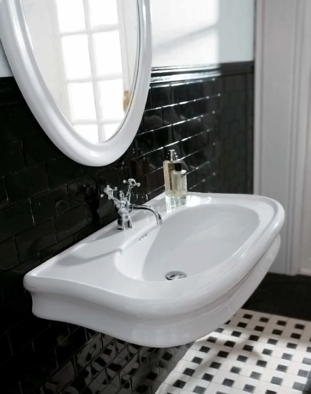 Тумба с раковиной Simas Lante LAM90 белый глянцевый - 3