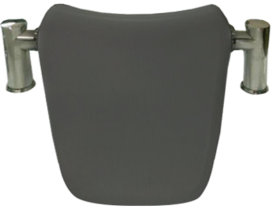 Подголовник SY-2B на металлических ножках к ванне TUDOR (серый) SY-2B-G - 0