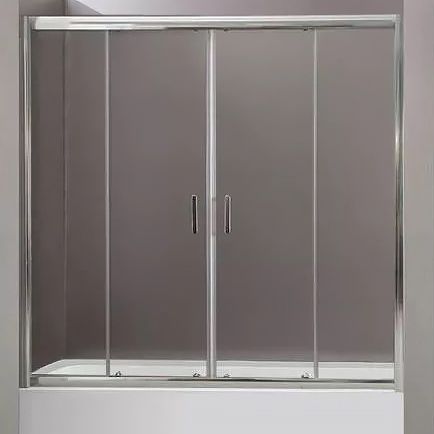 Шторка на ванну BelBagno Uno VF 2 170/145 C Cr UNO-VF-2-170/145-C-Cr - 0