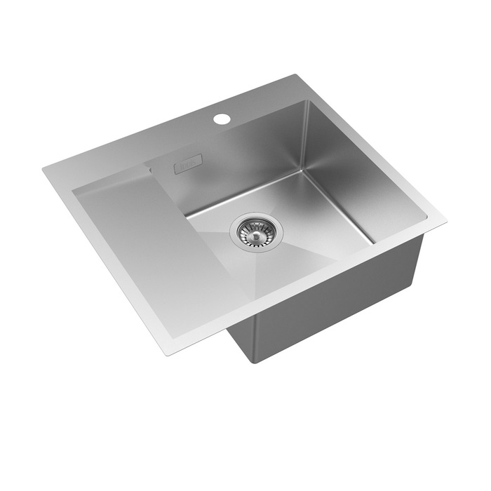 Мойка нержавеющая сталь, сатин, чаша справа HAZ59SRi77 - 1