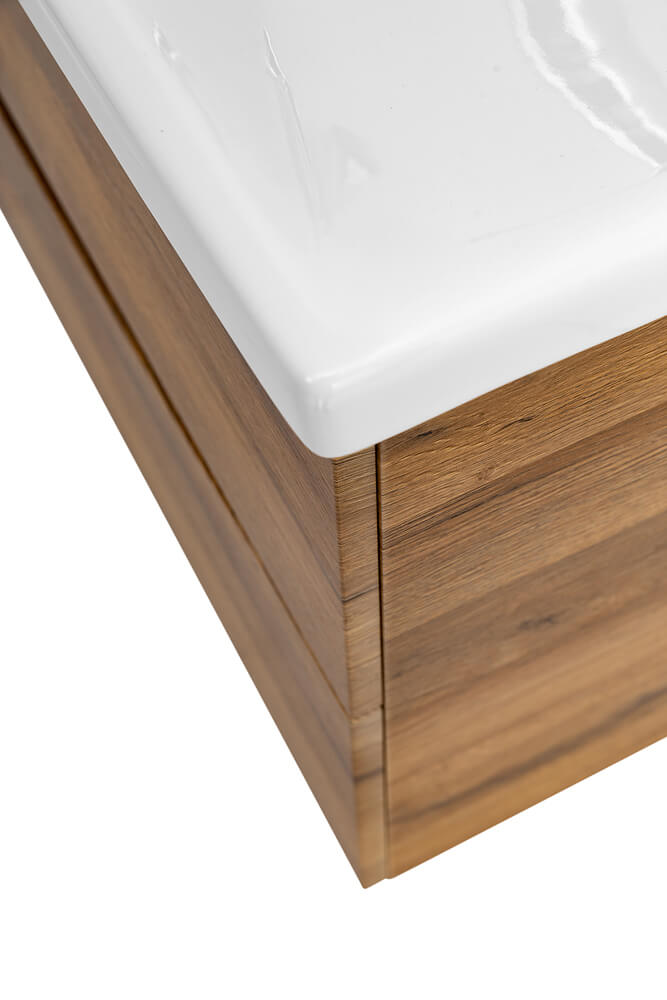 Тумба с раковиной BelBagno Marino-Cer 100 светлое дерево - 4