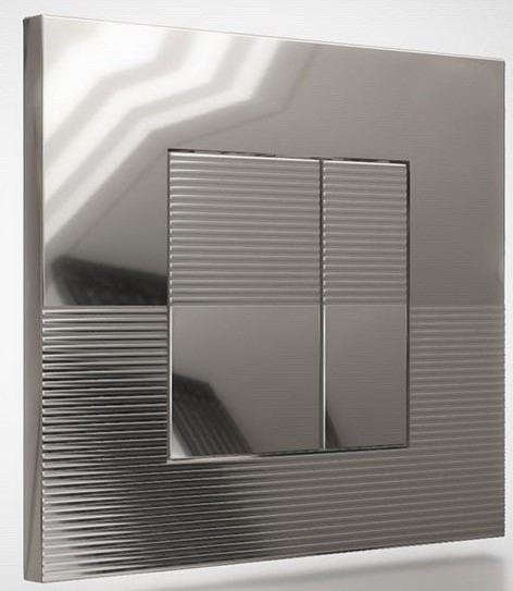 Комплект инсталляции beWash Fide с кнопкой смыва хром глянец K500RZVP0300PK000000 - 8