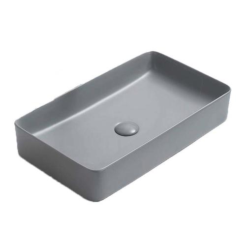 Раковина накладная CeramaLux NC 60.5 см светло-серый матовый  78189MH-5 - 0