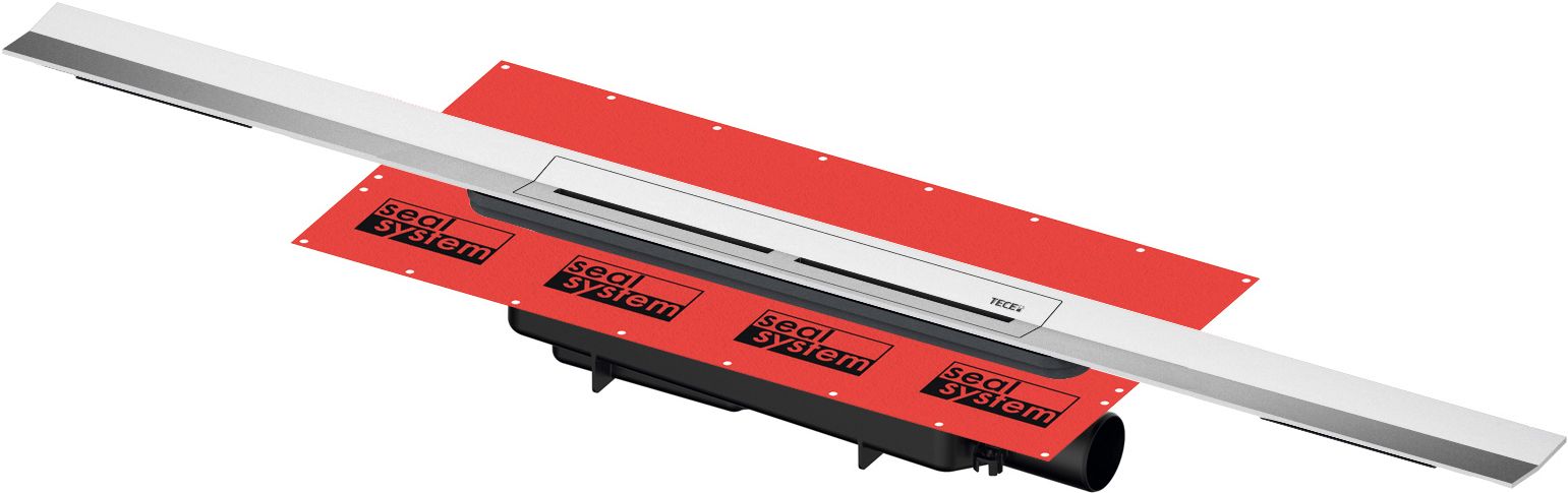 Душевой лоток Tece Drainprofile с решеткой хром 671010 - 0