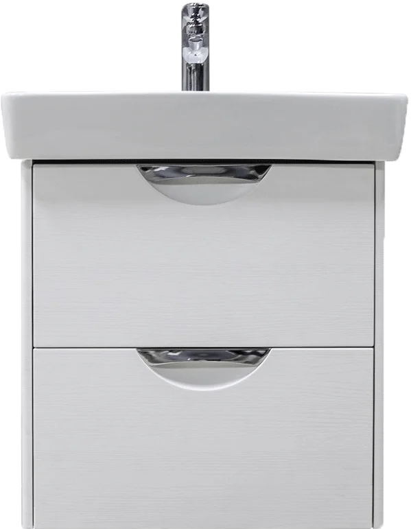 Тумба под раковину Aquaton Сильва 50 светлое дерево 1A211701SIW70 - 0