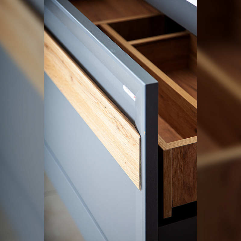 Тумба под раковину Бриклаер Берлин 70 оникс серый  4627125416149 - 1