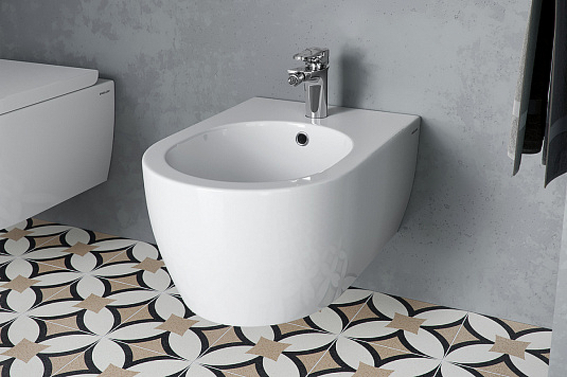 Подвесное биде Excellent Doto белое глянцевое CEEX.1506.537.WH - 1