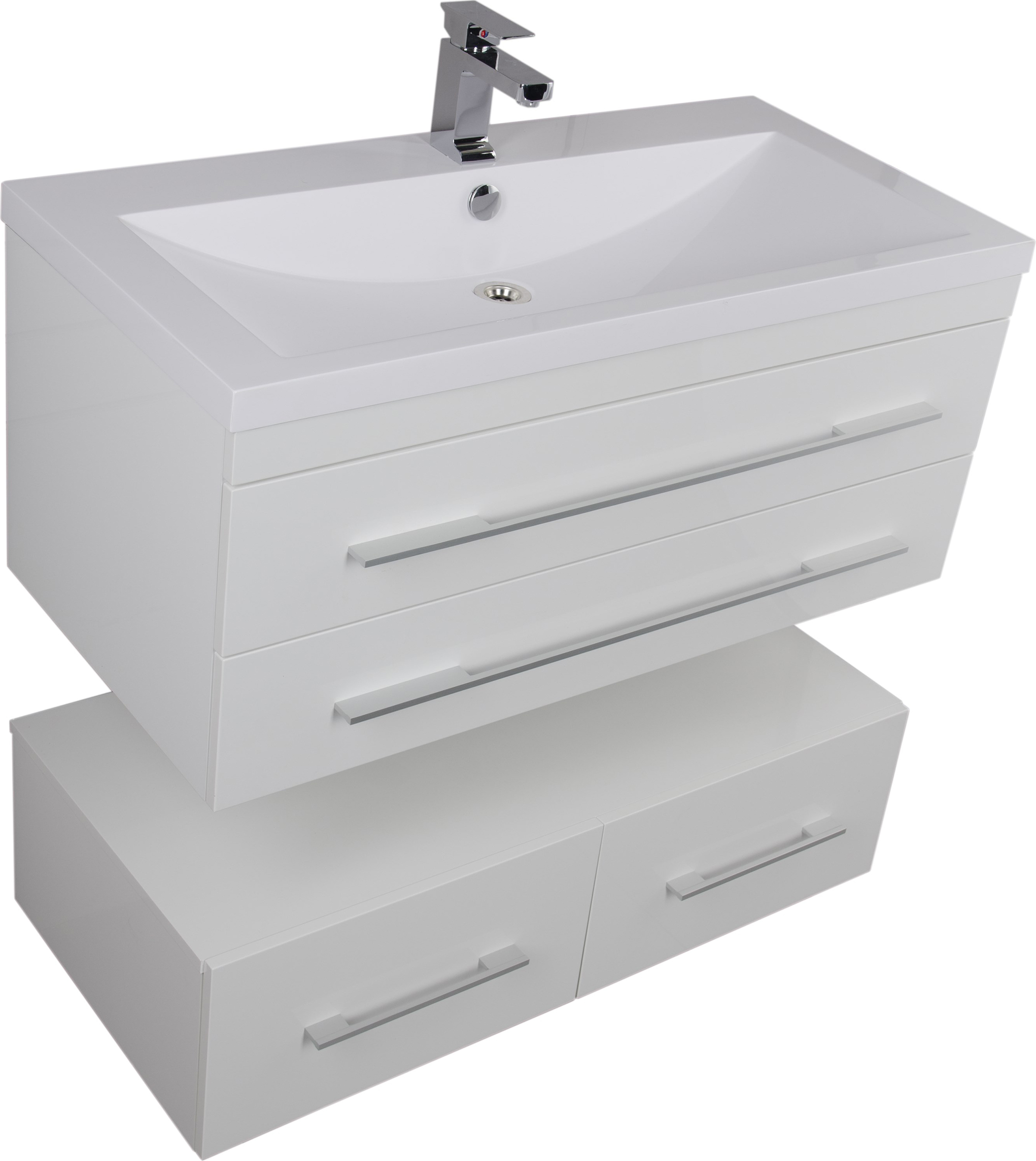 Мебель для ванной Aquanet Нота 90 белая 171492 - 14