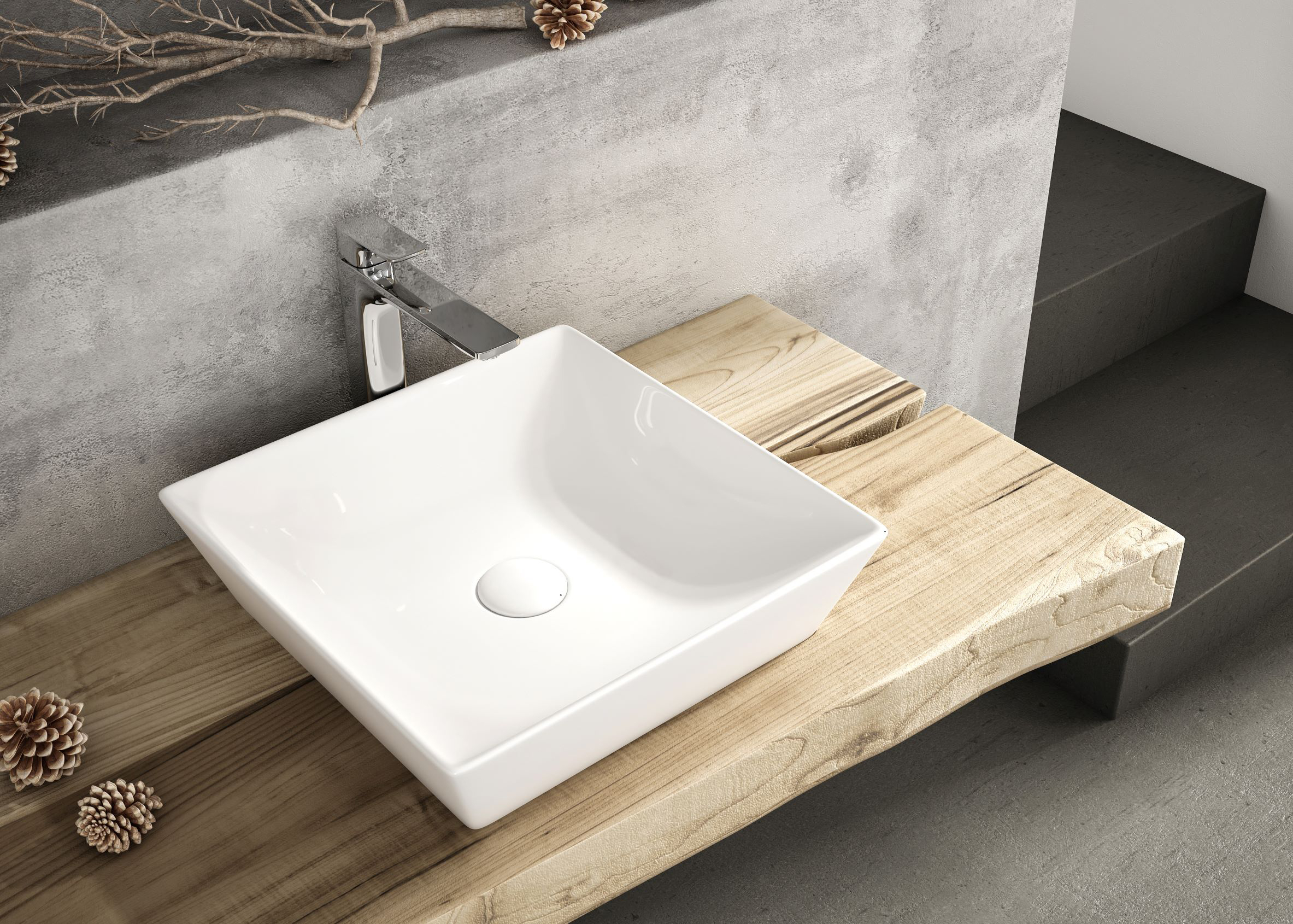 Раковина STWORKI накладная 40 3040-KL - 4