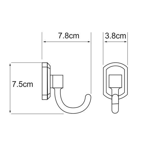 Крючок Wasserkraft Oder K-3023 - 1