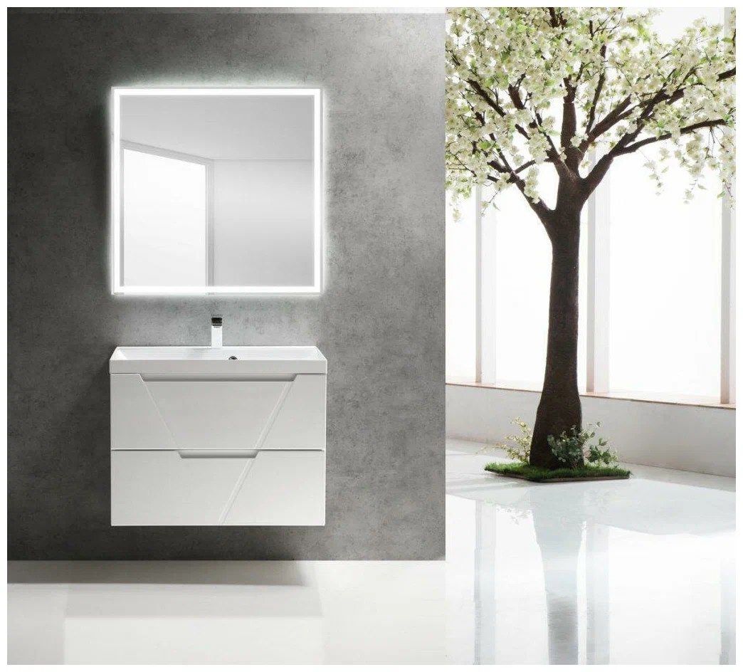 Тумба с раковиной BelBagno Vittoria 80 белый e - 12