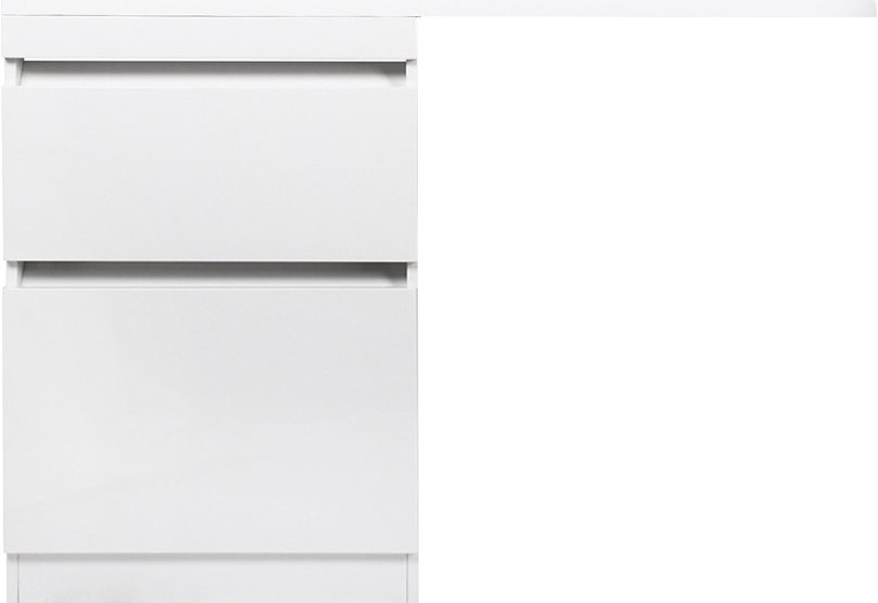 Тумба с раковиной Style Line Даллас 120 Люкс Plus напольная, белая - 8