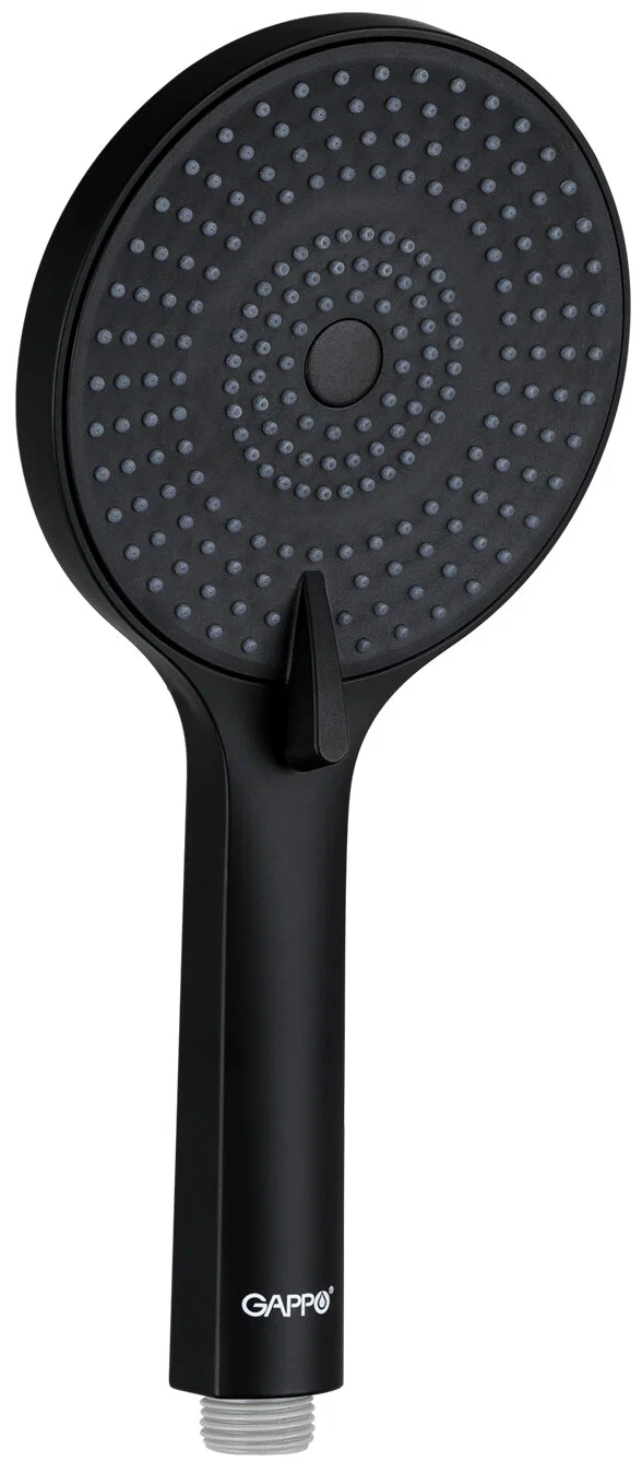 Душевая лейка Gappo черная матовая G006 - 0