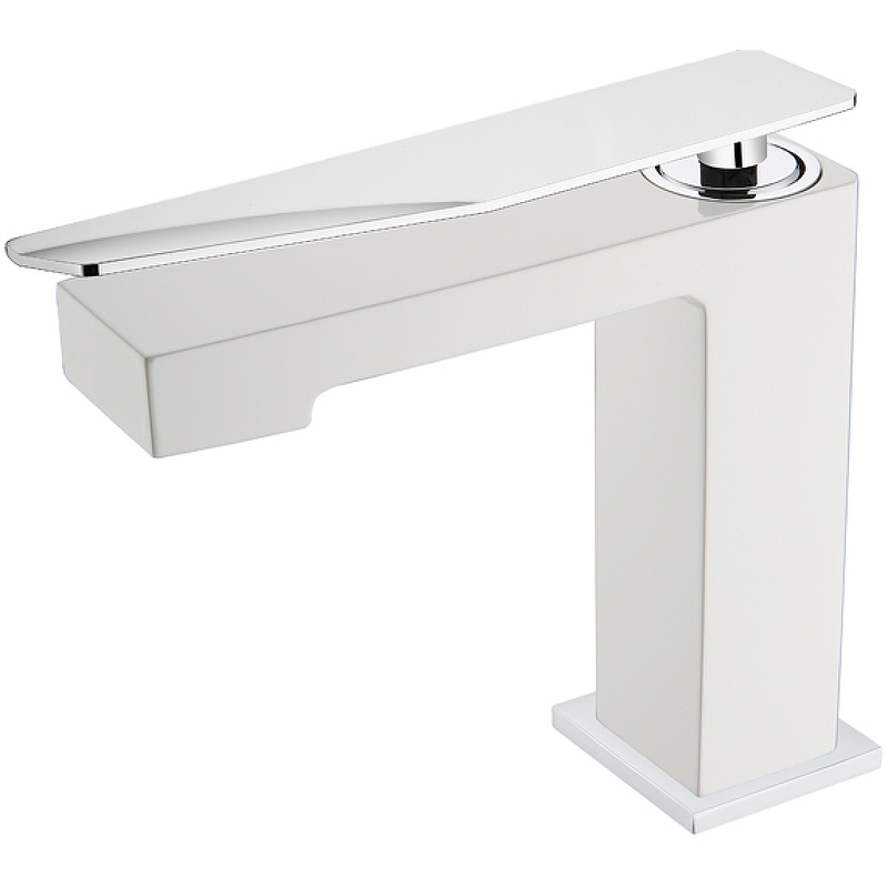 Смеситель для раковины Boheme Q белый хром 141-WCR.2 - 0